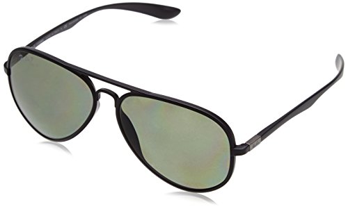 Ray Ban Rb4180 Liteforce Tech Sunglasses 601s9a Matte Black Polarized Green Lens Gtinean 