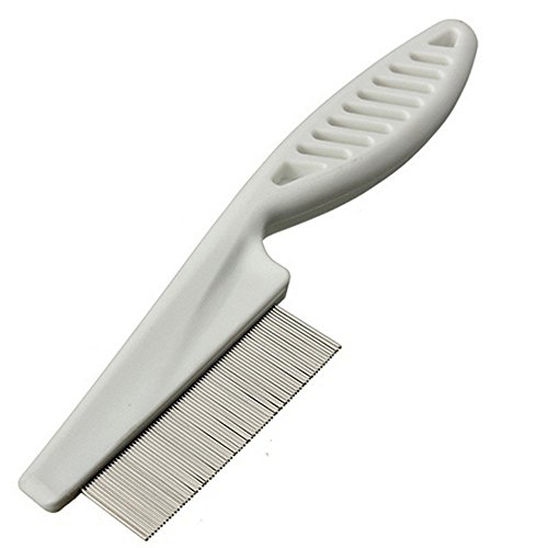 0713243298348 - GENERIC PET HAIR GROOMING COMB FLEA SHEDDING BRUSH PUPPY DOG STAINLESS COMB