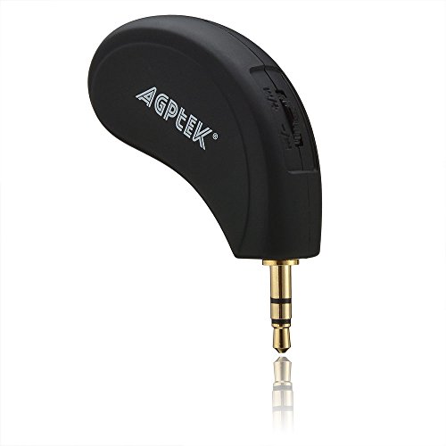0713382756112 - AGPTEK® 3.5MM AUX CAR BLUETOOTH 4.1 RECEIVER A2DP WIRELESS ADAPTER HANDS-FREE CAR KIT FOR HOME AUDIO MUSIC STREAMING SOUND SYSTEM CAR, PC, LAPTOP, SPEAKER