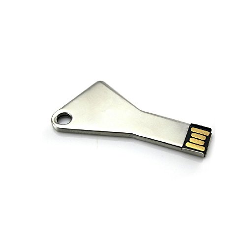 0713533412966 - GENERIC USB2.0 16GB USB FLASH DRIVE METAL TRIANGLE KEY SHAPE USB MEMORY STICK
