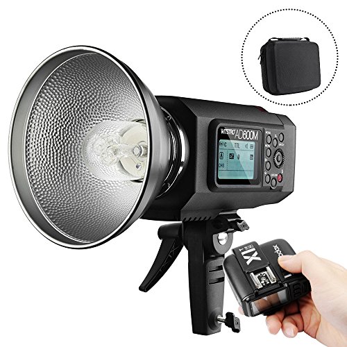 0713543695588 - GODOX AD600M GODOX MOUNT 600WS GN87 HIGH SPEED SYNC OUTDOOR FLASH STROBE LIGHT WITH 2.4G WIRELESS X SYSTEM, 8700MAH BATTERY TO PROVIDE 500 FULL POWER FLASHES RECYCLE IN 0.01-2.5 SECOND