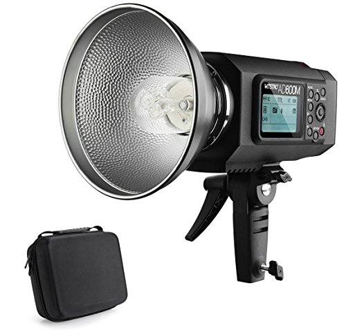 0713543695663 - GODOX AD600M GODOX MOUNT 600WS GN87 HIGH SPEED SYNC OUTDOOR FLASH STROBE LIGHT WITH BUILT-IN 2.4G SYSTEM AND 8700MAH BATTERY TO PROVIDE 500 FULL POWER FLASHES AND RECYCLE IN 0.01-2.5 SECOND