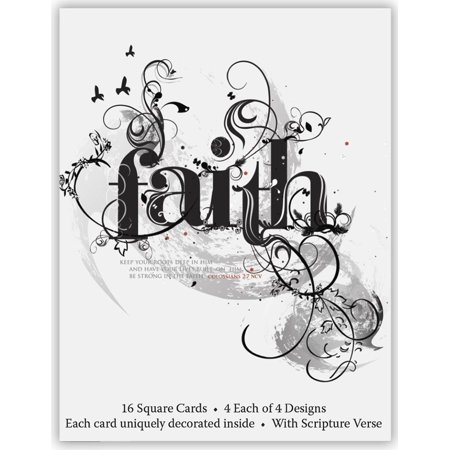 0713755210876 - DRIFTWOOD DESIGNS AMYLEE WEEKS WORDS OF FAITH INSPIRATIONAL 16 CARD BOX