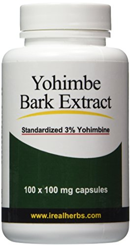 0713757001038 - YOHIMBE BARK EXTRACT - STANDARDIZED TO 3% YOHIMBINE HCL - 100 MG X 100 CAPSULES