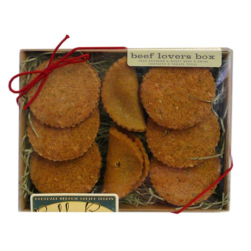 0713757472616 - BEEF LOVERS BOX DOG BISCUITS