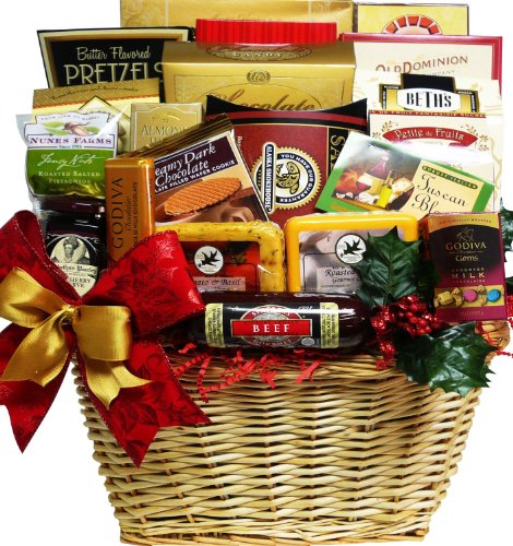 0713757912204 - ART OF APPRECIATION GIFT BASKETS BEST ALL AROUND GOURMET FOOD GIFT WITH SMOKED SALMON