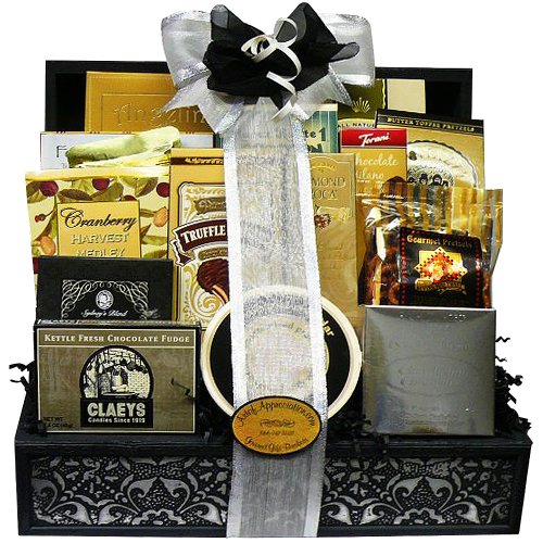 0713757914208 - ART OF APPRECIATION GIFT BASKETS LASTING IMPRESSIONS GOURMET FOOD GIFT CHEST