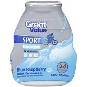 0713789006483 - GREAT VALUE SPORT BLUE RASPBERRY DRINK ENHANCER, 1.62 FL OZ(PACK OF 4)