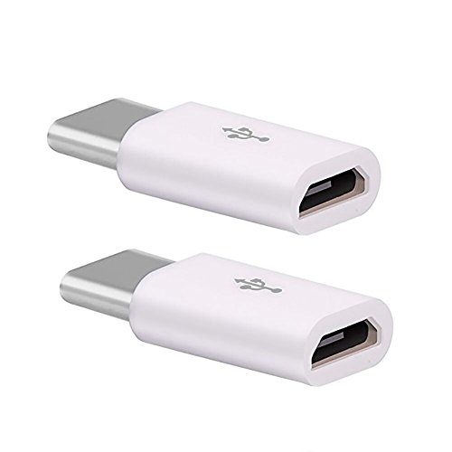0713803758343 - USB-C TO MICRO USB ADAPTER,MINI USB C MALE TO MICRO USB-A FEMALE CONNECTOR,SUPPORT FOR MACBOOK,CHROMEBOOK PIXEL,NEXUS 5X,NEXUS 6P,NOKIA N1,ONEPLUS 2 AND OTHER DEVICES WITH TYPE-C PORT(2-PACK)