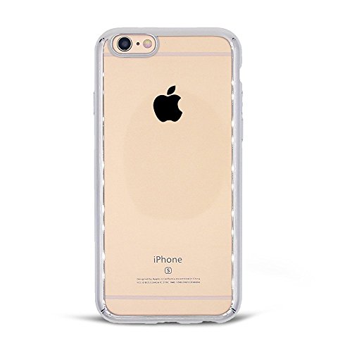 0713893294875 - IPHONE 6 & 6S CASE,WEIKY, CLEAR BACK PANEL+ELECTROPLATE PLATING FRAME ,SCRATCH-RESISTANT USE SOFT SILICONE BACK COVER FOR APPLE IPHONE 6S/6 (GOLDEN-CLEAR)