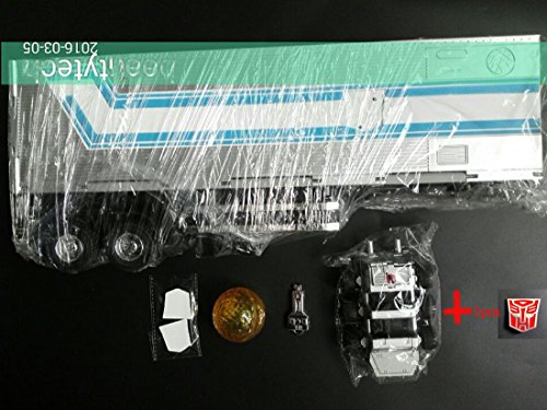 0713965493700 - GENERIC WEIJIANG TRAILER FOR TRANSFORMERS OVERSIZE OPTIMUS PRIME MPP10 M01 WITH 2 METAL AUTOBOT LOGO ACTION FIGURE FOR KIDS TOYS