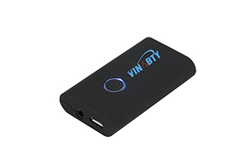 0714084994659 - VINABTY 2 IN 1 BLUETOOTH SWITCHABLE TRANSMITTER AND RECEIVER WITH 3.5MM STEREO OUTPUT FOR PC IPHONE IPOD IPAD TABLETS MP3 PLAYER HOMETHEATER (D-BT2)