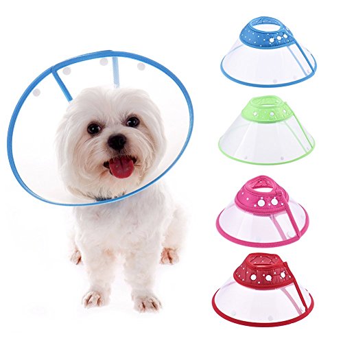 0714402880237 - ZYURONG PET DOG CAT COLLAR PROTECTIVE FUNNEL COVER ANTI BITE LICK S