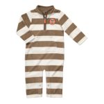 0714442771649 - INFANT LONG SLEEVE ONE PIECE FLEECE COVERALL
