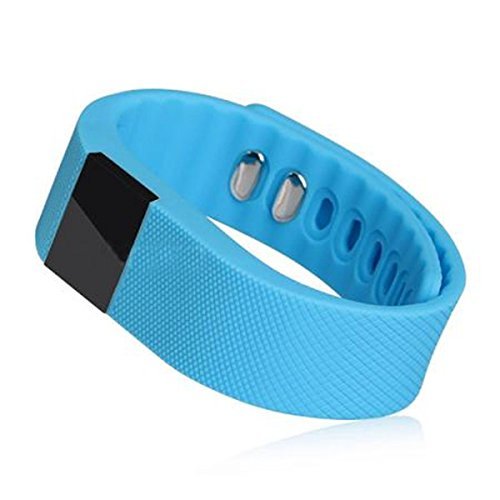 0714532348553 - NEWEST TW64 FITNESS TRACKER BLUETOOTH SMARTBAND SPORT BRACELET SMART BAND WRISTBAND PEDOMETER FOR IPHONE IOS ANDROID,BLUE