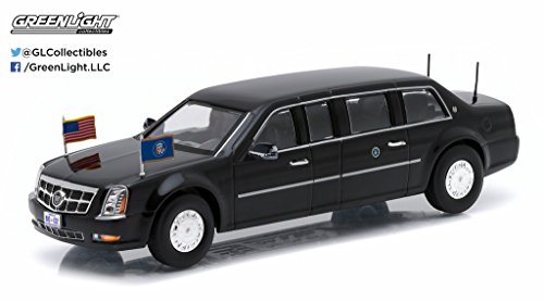 0714598903208 - GREENLIGHT 1:43 PRESIDENTIAL LIMOS 2009 CADILLAC LIMOUSINE THE BEAST OBAMA