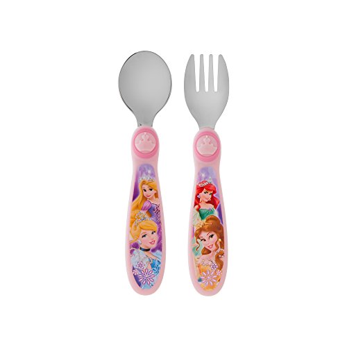 0071463012824 - THE FIRST YEARS EASY GRASP FLATWARE - PRINCESS