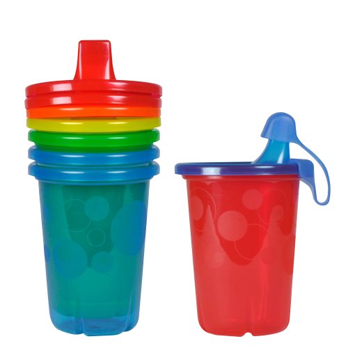 0071463043941 - THE FIRST YEARS TAKE & TOSS SPILL-PROOF SIPPY CUPS, 10 OUNCE, 4 PACK