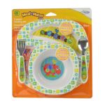 0071463046768 - THE FIRST YEARS ABC FUN FEEDING SET COLORS MAY VARY
