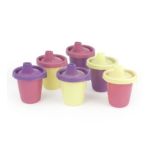 0071463047192 - ZIPLOC SPILL PROOF SIPPY CUPS PINK PURPLE YELLOW
