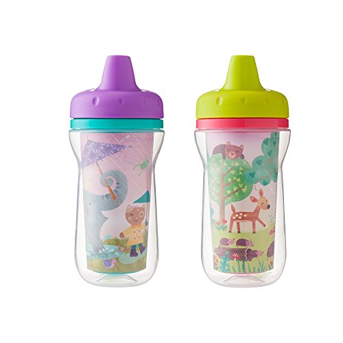 0071463063048 - THE FIRST YEARS SUPER CHILL INSULATED SIPPY CUP, 9 OUNCE,DESIGNS AND COLORS MAY VARY