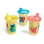 0071463090303 - SESAME STREET SIPPY CUP COLORS MAY VARY 3 CUP