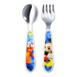0071463091683 - DISNEY EASY GRASP FLATWARE LEARNING CURVE MICKEY MOUSE