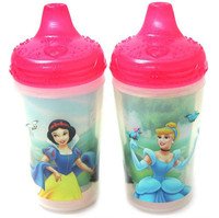 0071463092932 - DISNEY PRINCESS SIPPY CUP 9 OZ INSULATED SPILL-PROOF 2PK