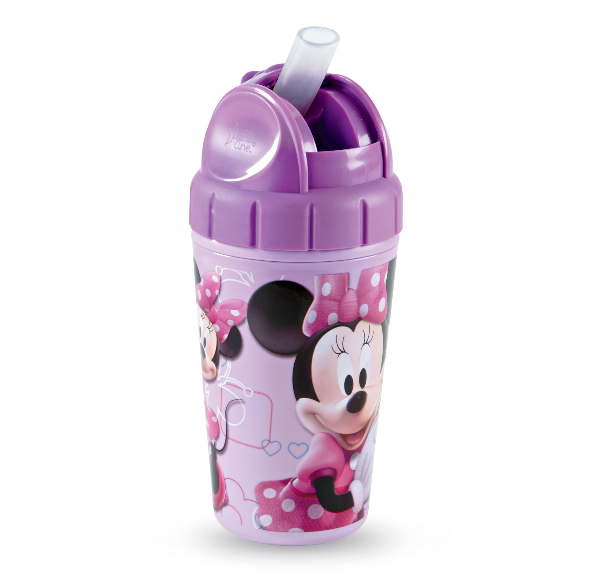 0071463101955 - MINNIE MOUSE INSULATED STRAW CUP 9OZ 1 PACK