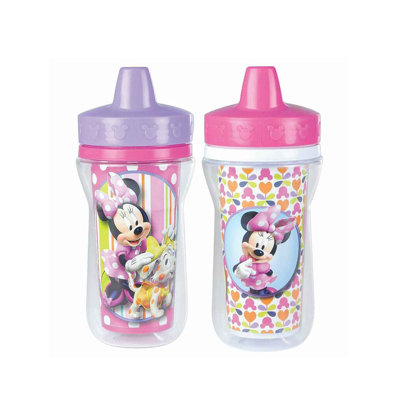 0071463103409 - MINNIE MOUSE 2-PK. INSULATED SIPPY CUPS