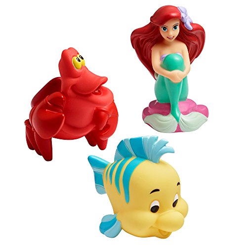 0071463104734 - THE FIRST YEARS DISNEY BABY BATH SQUIRT TOYS, THE LITTLE MERMAID