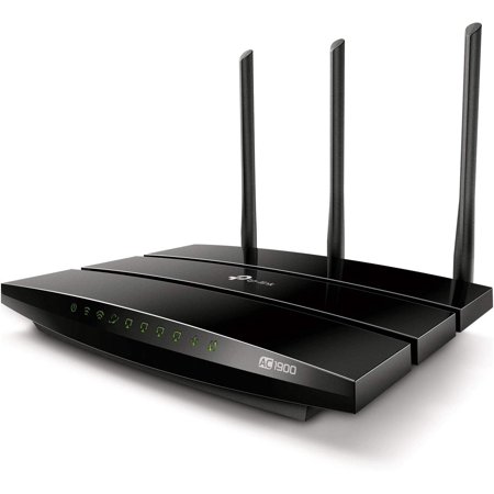 0714752883094 - TP-LINK AC1900 SMART WIFI ROUTER - HIGH SPEED MU- MIMO ROUTER, DUAL BAND, GIGABIT, VPN SERVER, BEAMFORMING, SMART CONNECT, WORKS WITH ALEXA (ARCHER A9) (RENEWED)