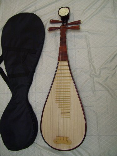 0714833854043 - PIPA, CHINESE 4 STRING INSTRUMENT WITH SOFT CASE