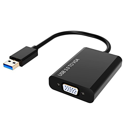 0714874135996 - OMORC USB 3.0 TO VGA EXTERNAL VIDEO CARD MULTI MONITOR ADAPTER CONVERTER FOR WINDOWS AND MAC