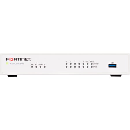 0714953348927 - FORTINET FORTIGATE-50E / FG-50E NEXT GENERATION (NGFW) FIREWALL APPLIANCE BUNDLE WITH 1 YEAR 8X5 FORTICARE AND FORTIGUARD