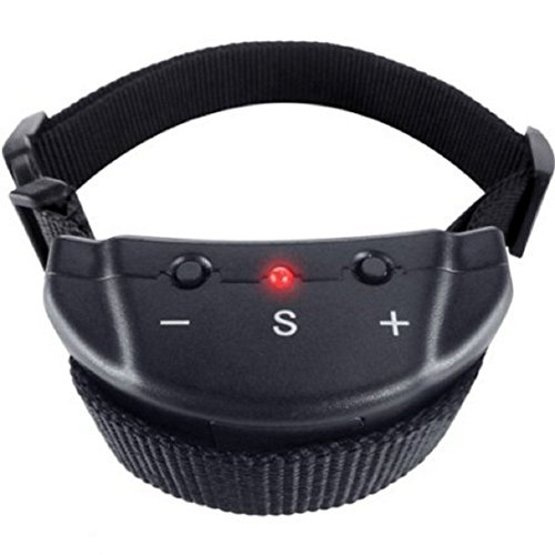 0714953981780 - VASTAR AD630 DOG NO BARK COLLAR ELECTRIC ANTI BARK SHOCK CONTROL WITH 7 LEVELS BUTTON ADJUSTABLE SENSITIVITY CONTROL, STIMULATION OF NO HARM WARNING BEEP AND SHOCK FOR 15-120 LB DOGS