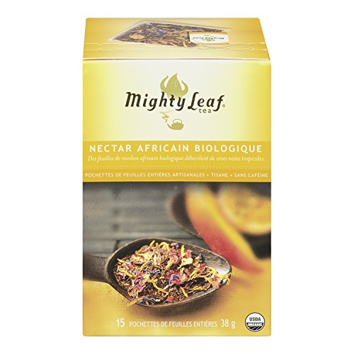 7152555190118 - MIGHTY LEAF HERB TEA, ORGANIC AFRICAN NECTAR, 15 COUNT WHOLE LEAF POUCH, 1.32 OUNCE