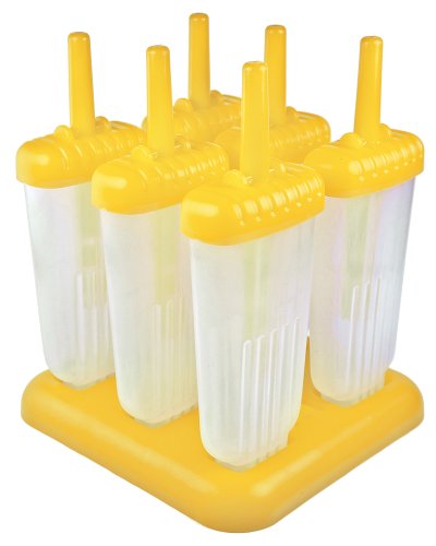 7153004519078 - TOVOLO GROOVY ICE POP MOLDS - YELLOW