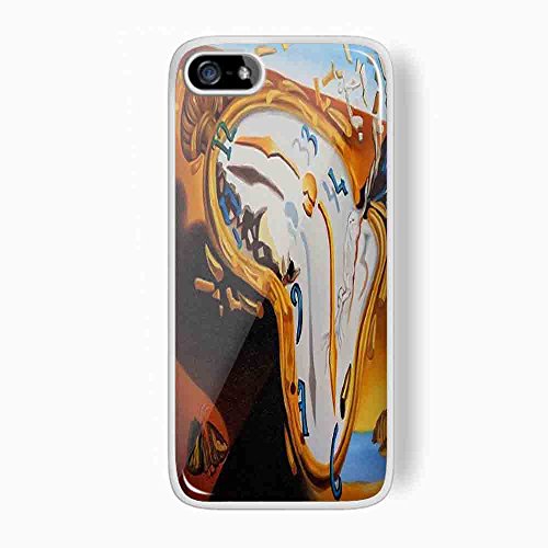 0715388335308 - SALVADOR_DALI_SOFT_WATCH_MELTING_CLOCK FOR IPHONE 5/ 5S WHITE CASE