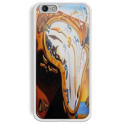 0715388335346 - SALVADOR_DALI_SOFT_WATCH_MELTING_CLOCK FOR IPHONE 6/6S WHITE CASE