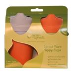 0715418048055 - WARE INFANT SIPPY CUPS AND TRAVEL LID PETROLEUM FREE! MADE FROM PLANTS! BOY'S COLORS