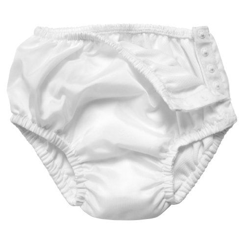 0715418080413 - I PLAY. UNISEX BABY/TODDLER ULTIMATE SWIM DIAPER, WHITE, 18-24 MONTHS
