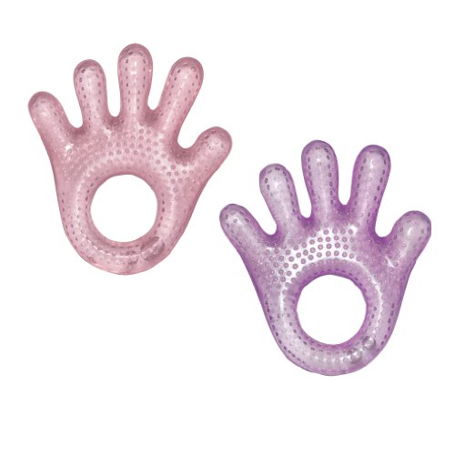 0715418091136 - GREEN SPROUTS BY I PLAY. 2-PK. COOL HAND TEETHERS - GIRLS