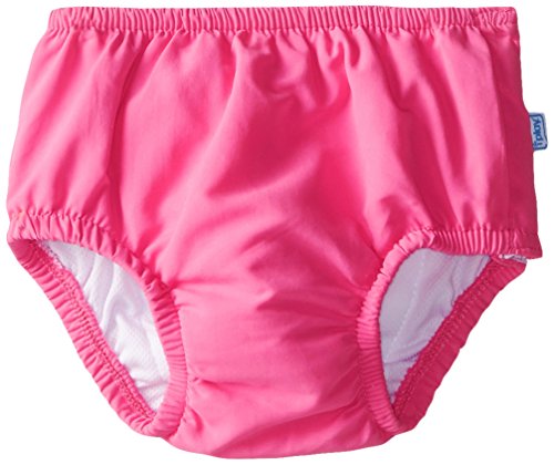 0715418119618 - I PLAY. UNISEX BABY/TODDLER ULTIMATE SWIM DIAPER, HOT PINK, 18-24 MONTHS