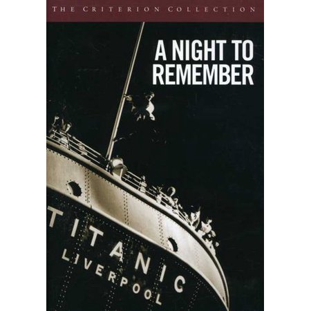 0715515009058 - DVD A NIGHT TO REMEMBER (THE CRITERION COLLECTION) - IMPORTADO