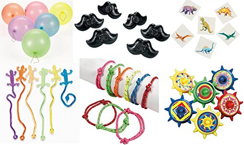 0715660867015 - 150 PIECE KID'S PARTY FAVOR TOY ASSORTMENT BUNDLE PACK, PINATA FILLER, GRAB BAGS, CARNIVAL PRIZES