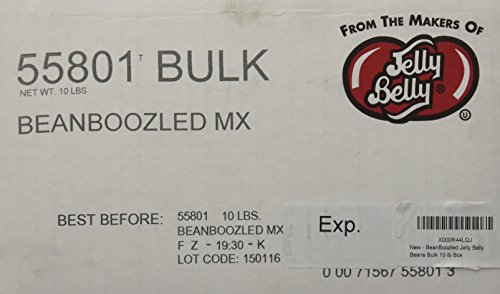 0071567558013 - BEANBOOZLED JELLY BELLY BEANS BULK 10 LB BOX