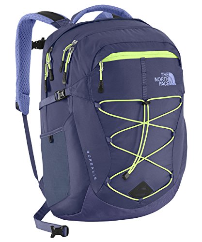 0715752581249 - THE NORTH FACE WOMEN'S BOREALIS BACKPACK CROWN BLUE/BUDDING GREEN - ONE SIZE