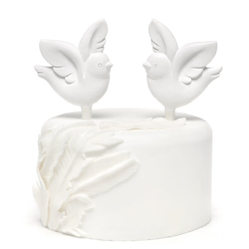 0715781776302 - HORTENSE B. HEWITT WEDDING ACCESSORIES LOVE BIRD CAKE PICK SET
