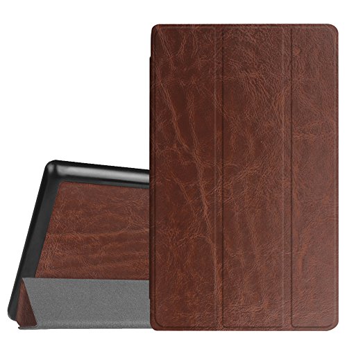 0715939937760 - FINTIE SMARTSHELL CASE FOR ALL-NEW AMAZON FIRE HD 8 (6TH GEN, 2016 RELEASE), ULTRA SLIM LIGHTWEIGHT STANDING COVER WITH AUTO WAKE/SLEEP FOR FIRE HD 8 TABLET (2016 6TH GEN ONLY), VINTAGE ANTIQUE BRONZE